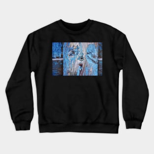 Sleepy Fence abstract Crewneck Sweatshirt